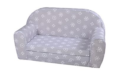Knorrtoys 68485 Canapé pour Enfant Gris oyal