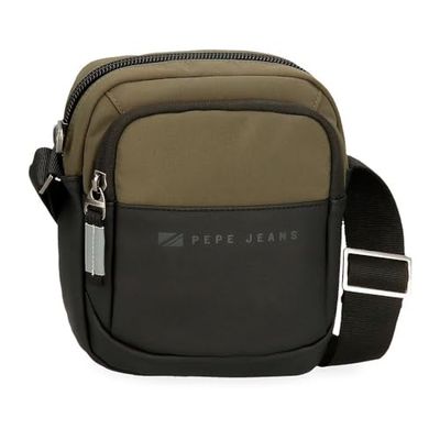 Pepe Jeans Jarvis Handbag, dark green, Small shoulder bag