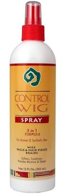 African Essence Spray Wig Control for Human & Synthetic Hair 355ML by African Essence