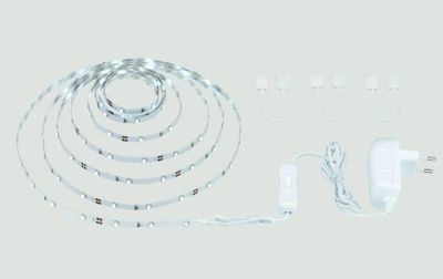 Briloner Leuchten LED-strip, 3 m, flexibel, zelfklevend, wit 2603-900D