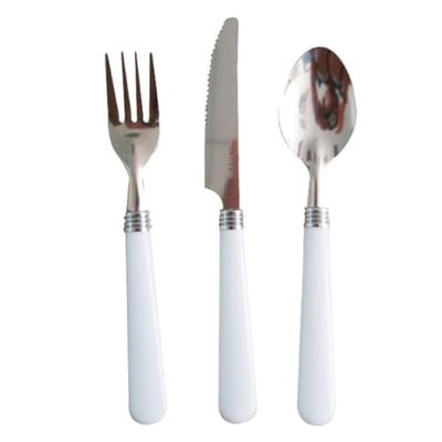 Garcia de pou Couverts Jetables Blanc Inox - 200 unités