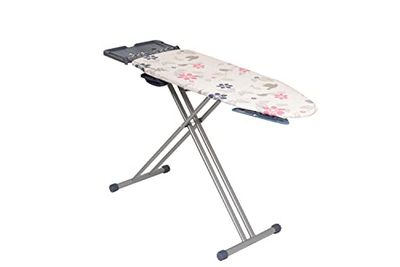 Mabel Home (XL) X-Wide ironing Board with Shoulder Wing Folding, 8 Feature, with + Extra Cover