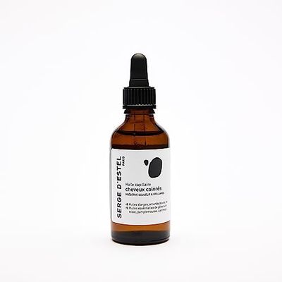 SERGE D'ESTEL PARIS Huile de Soin Cheveux Colorés 50ml Nourrit Protège et Maintient La Tenue des Colorations Végétale Formule 100% Vegan Made in Paris