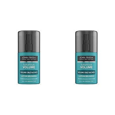 JOHN FRIEDA Luxurious Volume Lotion Brushing Volume Ciblé Racines 125 ml (Lot de 2)