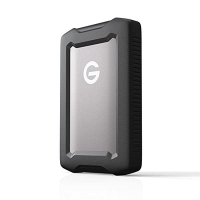 SanDisk Professional 1TB G-Drive ArmorATD, portable rugged external hard drive, HDD up to 130 MB/s, Dust, Drop, Shock & Water resistant, USB-C (5Gbps), USB 3.0, Thunderbolt 3