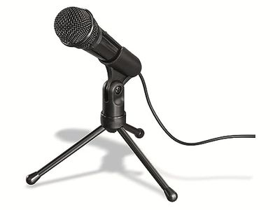 Microphone MIC-P35 Allround pr PC et ordinat. Portable, Jack 3,5 mm