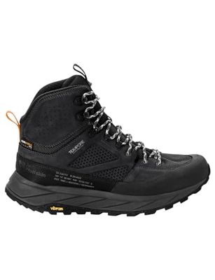 Jack Wolfskin Terraquest Texapore Mid M, Scarpe da Passeggio Uomo, Nero, 48 EU