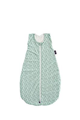Träumeland Tencel - Saco de Dormir de Verano, diseño de círculos, Color Verde Menta Multicolor Multicolor Talla:70 cm