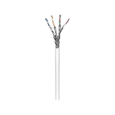 Goobay 94218 CAT 6 netwerkkabel, S/FTP (PiMF), wit