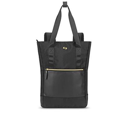 Solo New York Damski plecak typu tote damski, czarny/złoty