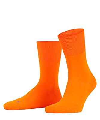 FALKE Uniseks-volwassene Sokken Run U Sso katoen functioneel materiaal eenkleurig 1 paar, Orange Bright 8930, 46-48