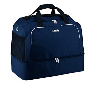 JAKO sportväska Classico med golvfack, 38 cm, 23 l, Marine