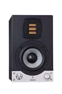 EVE audio SC204 Altifalante preto - colunas (2 vias, 1,0 canais, fio, 64-21000 Hz, preto)