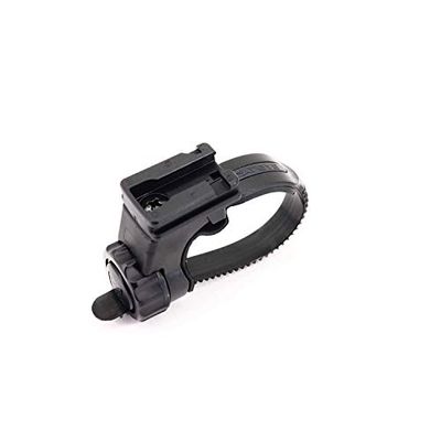 Cat Eye Flex-tight, Soporte Faro Cateye AL Manillar Halterung F 252 R Frontlampen H34, Negro, 22-32 Mm