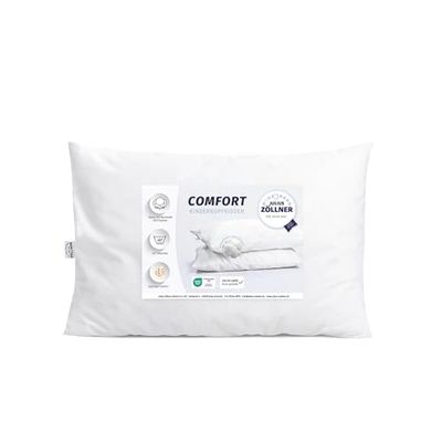 Julius Zöllner® Coussin Confortable 40 x 60 cm - pour Un Sommeil sain - Lavable à 60 °C - Certifié Öko-Tex Standard 100 - Fabriqué en Allemagne