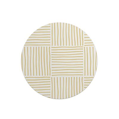 Questo Casa, Ronde digitaal bedrukte muismat, antislip onderkant, voor kantoor en thuis, diameter: 22 cm