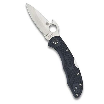 Spyderco SC11PGYW, Coltello Tascabile Unisex – Adulto, Nero, Taglia Unica