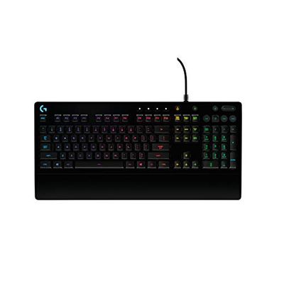 Logitech G G213 Teclado RGB para gaming, AZERTY, Layout Francés, Negro