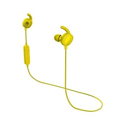 SPC Stork - Cuffie senza fili (mani libere, controllo remoto della musica, microfono incroporato), colore giallo