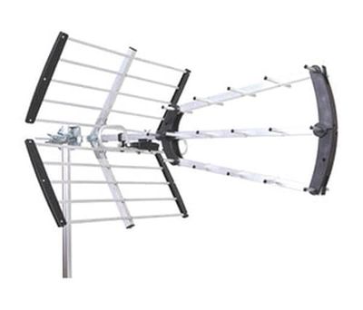 Antena Externa 18 Elementos, Alta Ganancia, Ideal para Mejorar la recepción de señal y Extender el Alcance de transmisión.