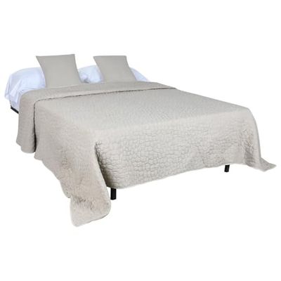 COLCHA POLIESTER 240X260 100 GR. BEIGE