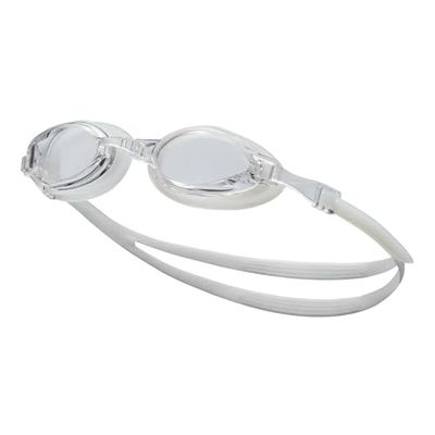 NIKE Simglasögon Swim Chrome Remora Vit med speglade linser