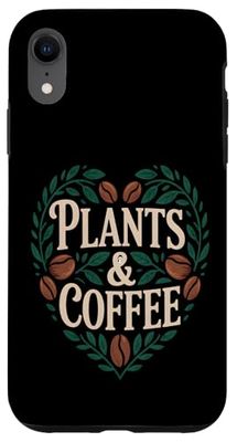 Plants and Coffee Case for iPhone XR