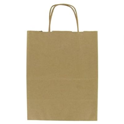 Duro ID 87523 JR. Mart Sac de courses 65 100% recyclé naturel Kraft 250PK 13 x 7 x 13