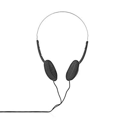 NEDIS On-Ear-hoofdtelefoon | Bedraad 1.2m | Zwart, One Size, HPWD1101BK