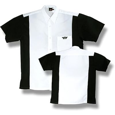 Bulls Dartshirt, kleur wit/zwart, maat 4XL