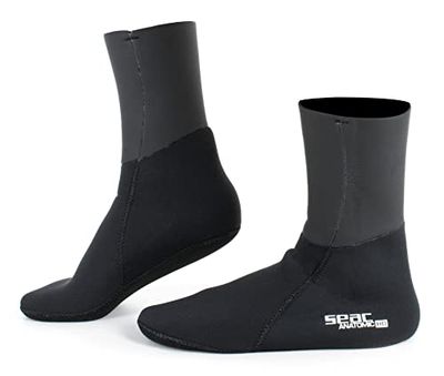 Seac Anatomic, Neopreen Sokken, Thermische Sok voor Apneu en Duiken met Scubazwemvliezen