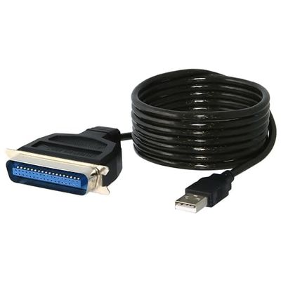 SABRENT Cavo USB Adattatore per Stampante, da USB 2.0 a Parallel IEEE 1284, 36 pin maschio (1,8 m) (CB-CN36)