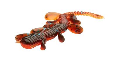 Savage Gear Craft Crawler - Leurre imitant Les vers de Terre pour la Perche, l'achigan et la Truite - Leurre Polyvalent pour Les pêcheurs en Eau Douce et en Eau salée Motor Oil UV 10 cm