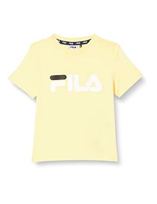 FILA Unisex BAIA MARE Classic Logo T-Shirt, Pale Banana, 98/104, pale banana, 98-104