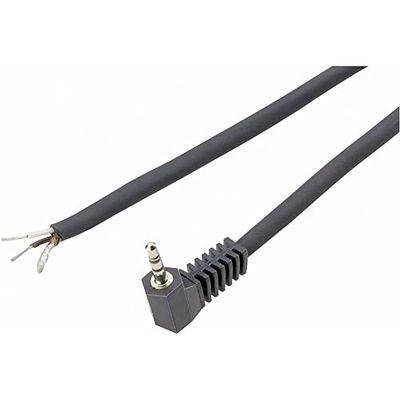 Jack 2.5 mm maschio, angolato BKL Electronic 1101049/G Numero di poli (num): 2 mono nero 1 pc(i)