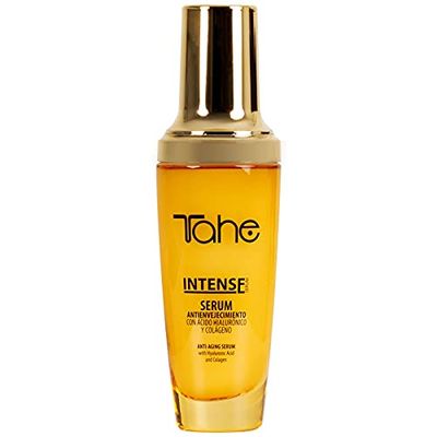 Tahe Intense Sérum Anti-Âge avec l’Acide Hyaluronique et Collagène pour une peau lumineuse, soyeuse et uniforme, 50 ml