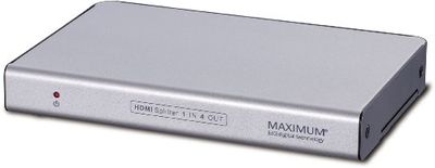 Maximum HDMI Splitter 1 x ingång: 4 x utgång