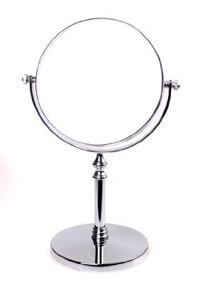 HIMRY Miroir sur Pied grossissant x 6 en Miroir cosmétique Rotatif à 360° Sopo Tomas Ulbrich KXD3106-7x Miroir de Salle de Bain avec grossissement x 7 Chromé