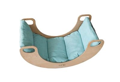 Materasso (per sedia a dondolo) (Blu)