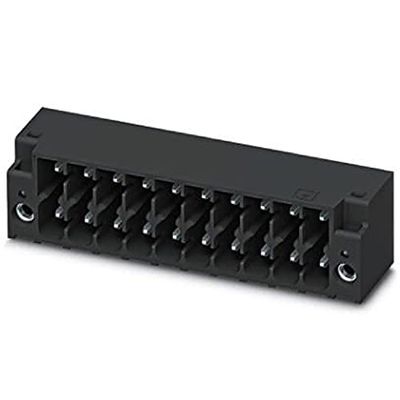 PHOENIX CONTACT DMC 1,5/13-G1F-3,5-LR P26THR - Base de circuito impreso (1,5 mm², 13 polos por fila, rango DMC 1,5/..-G1F-THR), color negro