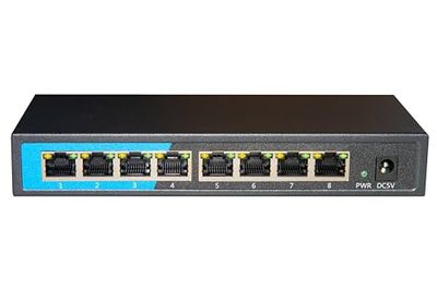 Switch Red 8 Puertos Gigabit 10/100/1000 RJ45
