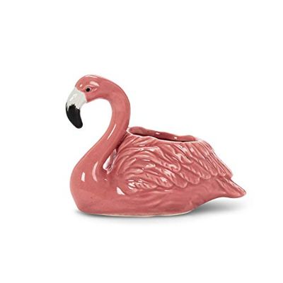 Abbott Collection 27-MINIKIN-310 liten flamingo planterare, 1 EA, rosa