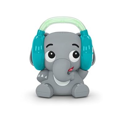 Baby Einstein, reproductor de sonidos relajantes y música en streaming por bluetooth + luz nocturna, incluye temporizador, Earl's Sound Explorer apto para bebés y niños pequeños, de 6 a 36 meses