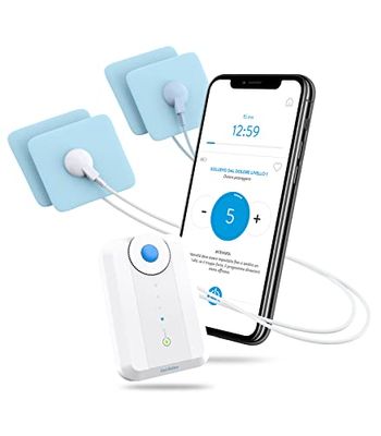 Bluetens Classic Electrostimulateur Connecte, TENS/EMS, Appareil D'electrostimulation Musculaire et Anti-douleur