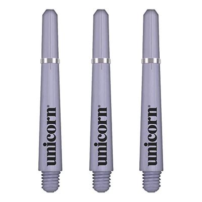 Unicorn Dart Shafts | Gripper 4 Mirage | Durable Polycarbonate | 3 Stems | Purple | Long 47.0 mm