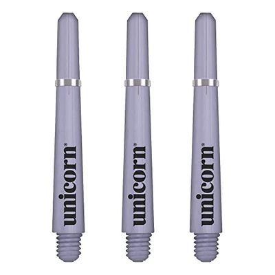 Unicorn Dart Shafts | Gripper 4 Mirage | Durable Polycarbonate | 3 Stems | Purple | Long 47.0 mm