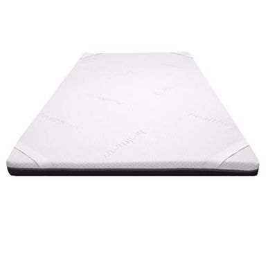 DUÉRMETE ONLINE Topper Viscoelástico 5cm Con Viscogel Duérmete Ergofresh Premium Surmatelas 5 cm de Mousse viscoélastique avec Effet Anti-Stress, 135x180