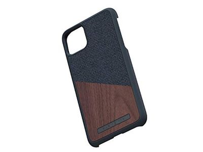 Nordic Elements-FREJR Premium beschermhoes voor iPhone 11 Pro Max donkergrijs/hout