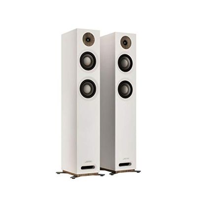 Jamo S 807 W par 200W Blanc Haut-Parleur - Hauts-parleurs (avec Fil, 200 W, 42-26000 Hz, 8 Ohm, Blanc)