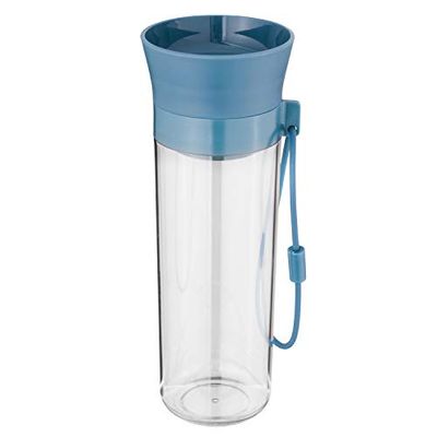 BergHOFF Leo BPA Lekvrij Outdoor, Sport, Gym Waterfles met Push-To Drink Top, 500ml, Blauw
